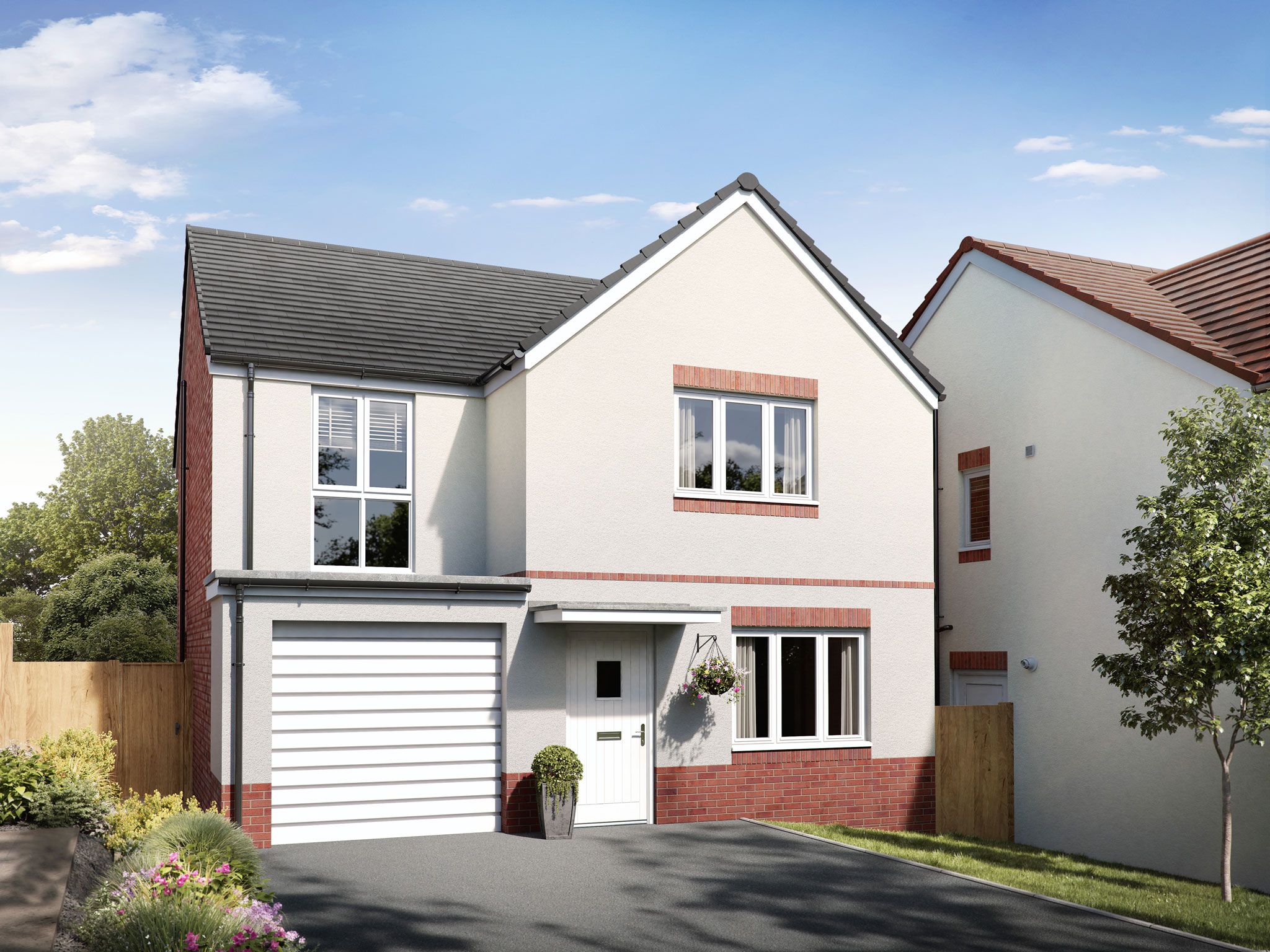 New home, 4 bed detached house for sale in "The Hornsea" at Par Four