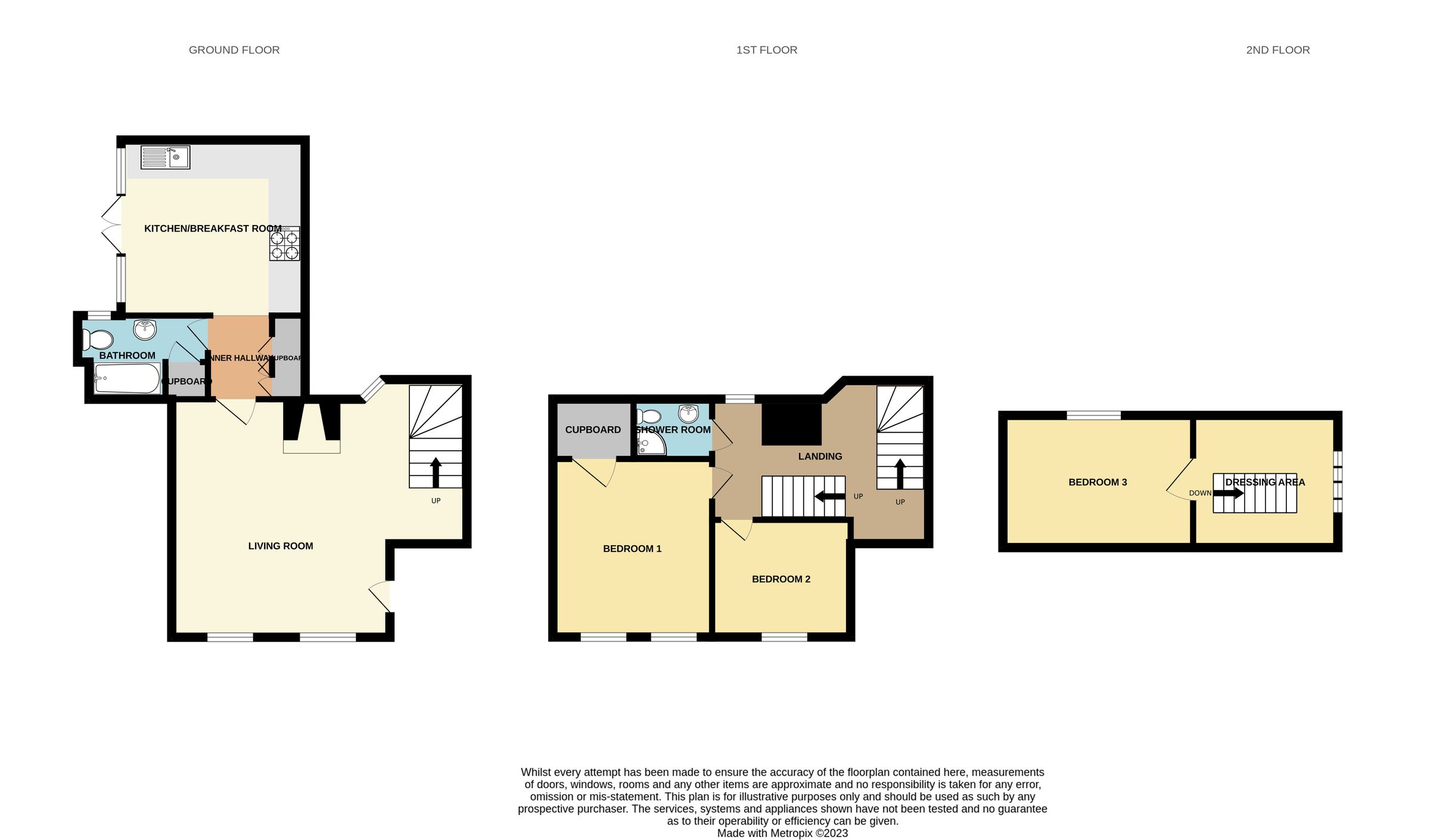 3 bed end terrace house for sale in High Street, BradwellOnSea CM0