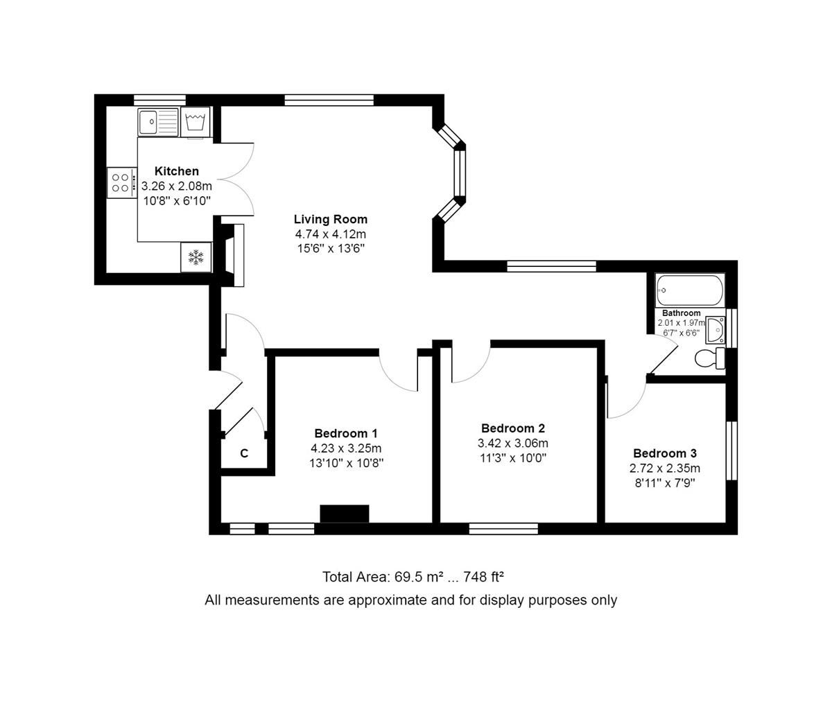 3 bed flat for sale in Sutton Lane, Hounslow TW3 Zoopla