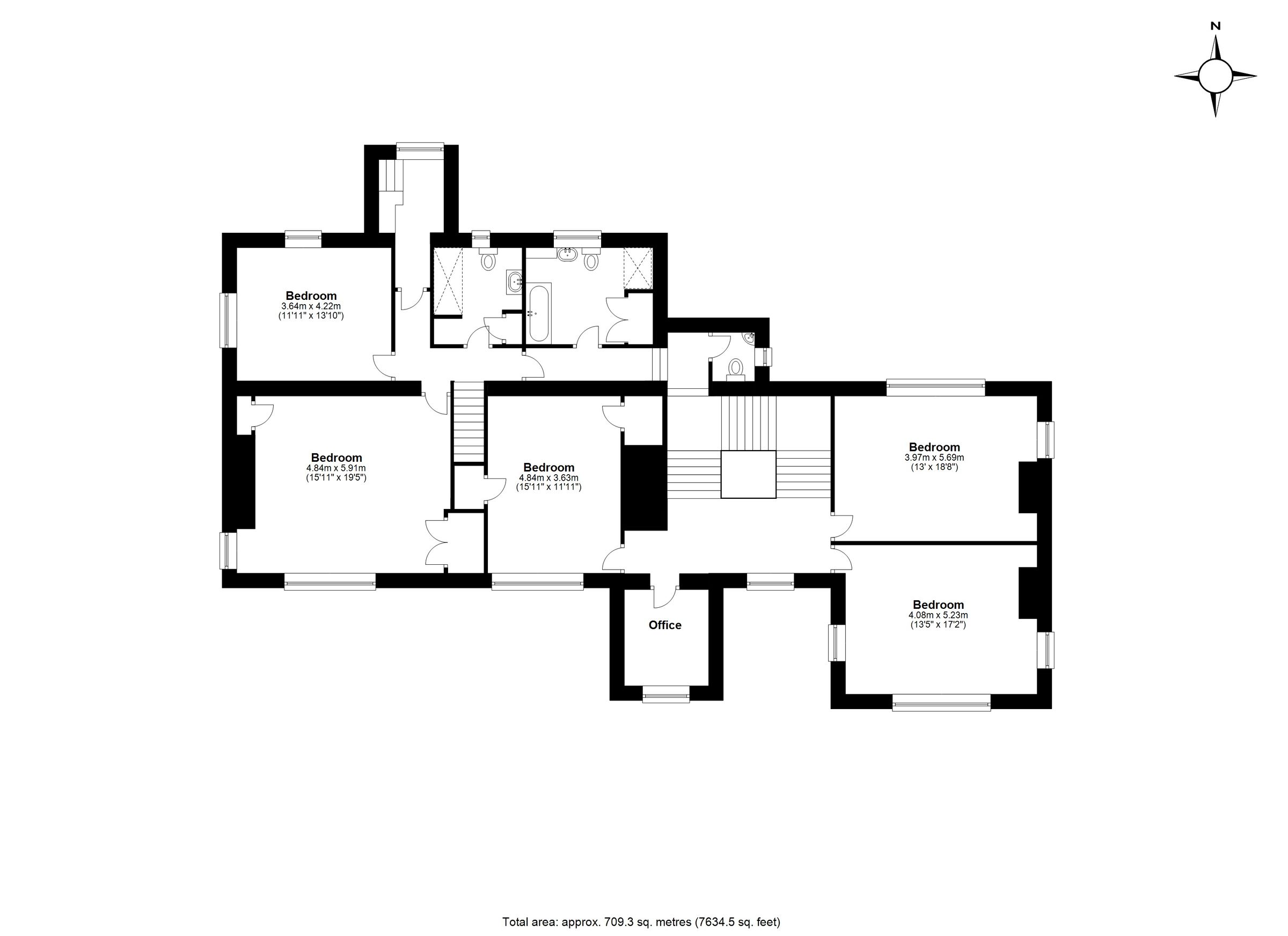 6 bed country house for sale in Apperley Farm, Stocksfield