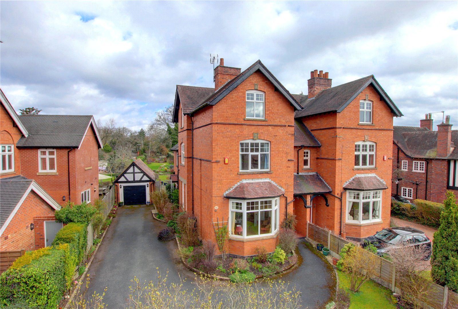 5 bed semidetached house for sale in Bittell Road, Barnt Green, Birmingham, Worcestershire B45