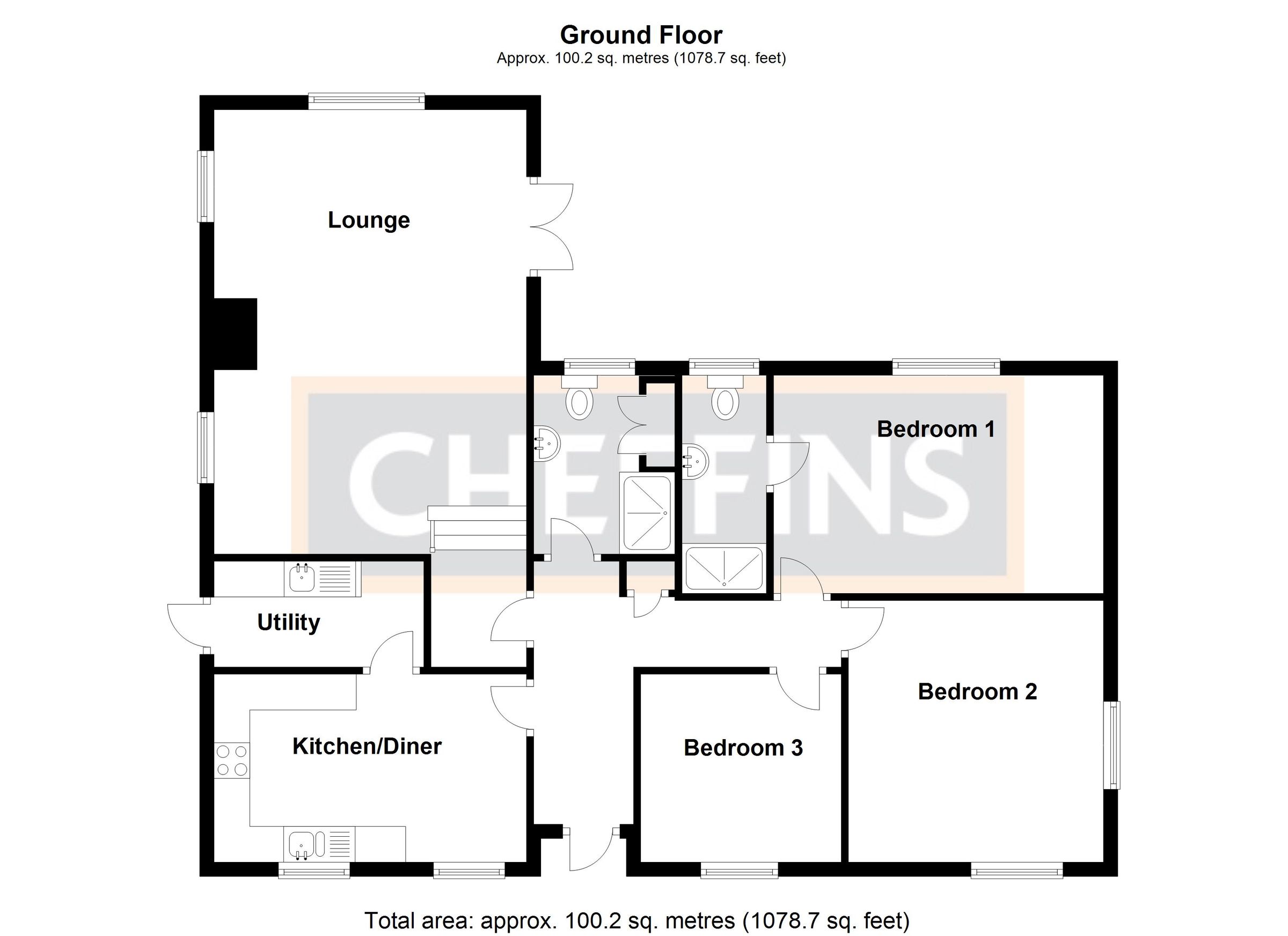 3 bed detached bungalow for sale in The Row, Sutton, Ely CB6 Zoopla