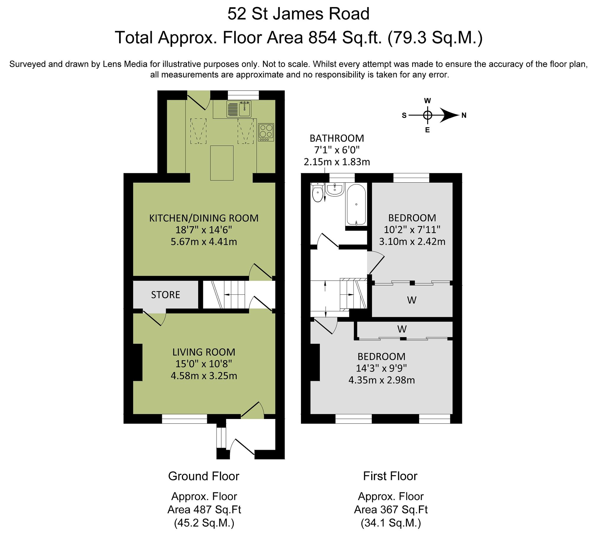 2 bed terraced house for sale in St. James Road, Orrell, Wigan, Greater