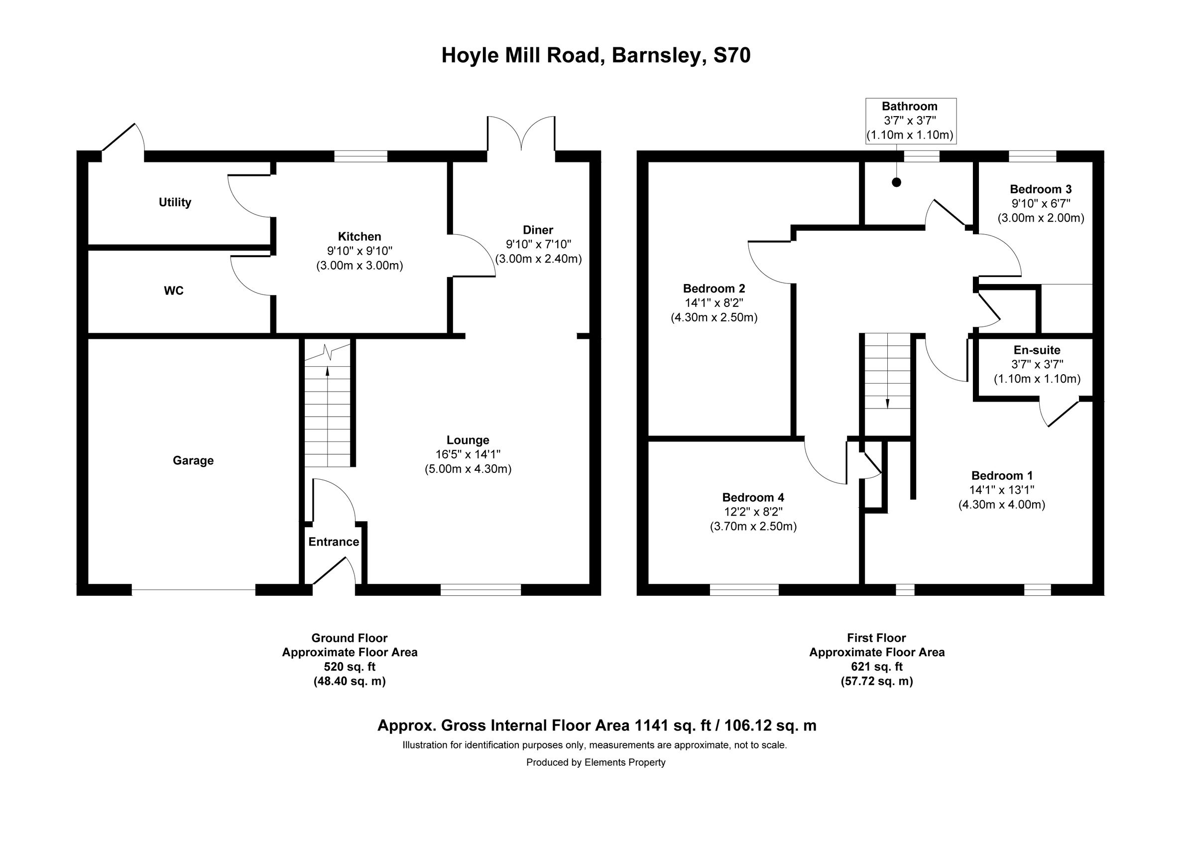 4 bed detached house for sale in Hoyle Mill Road, Stairfoot, Barnsley