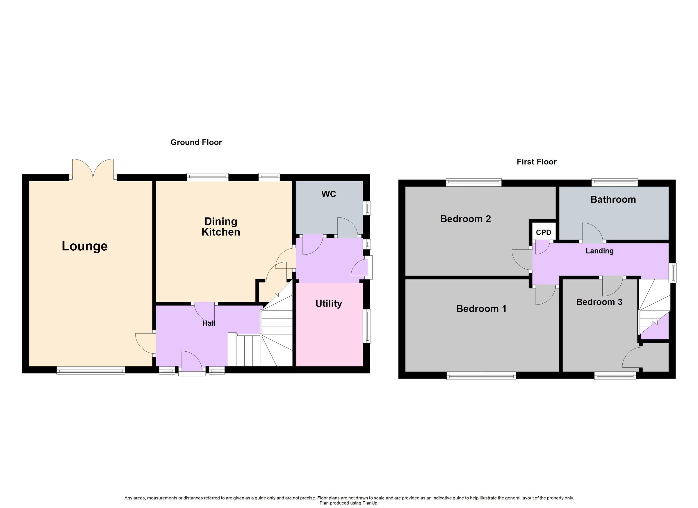 3 bed semidetached house for sale in Stradbroke Place, Stradbroke