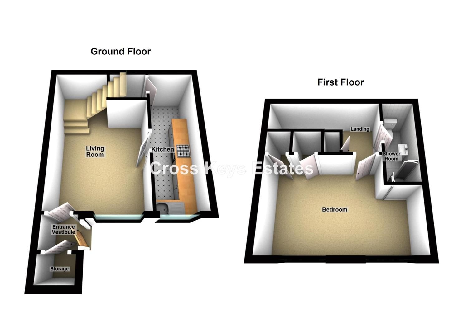 1 bed property to rent in Shapleys Gardens, Plymstock, Plymouth PL9