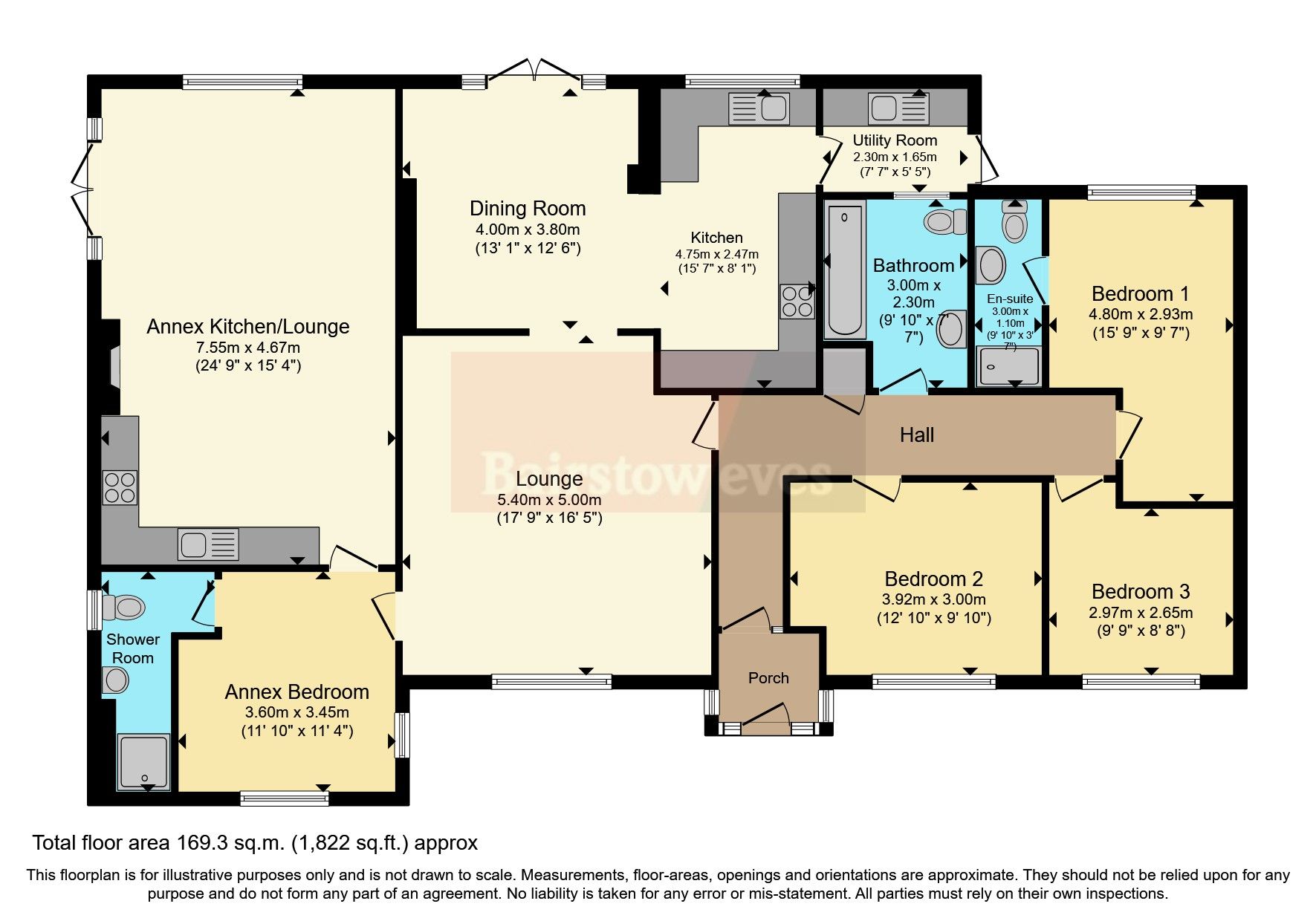 4 bed bungalow for sale in Wickford Road, South Woodham Ferrers