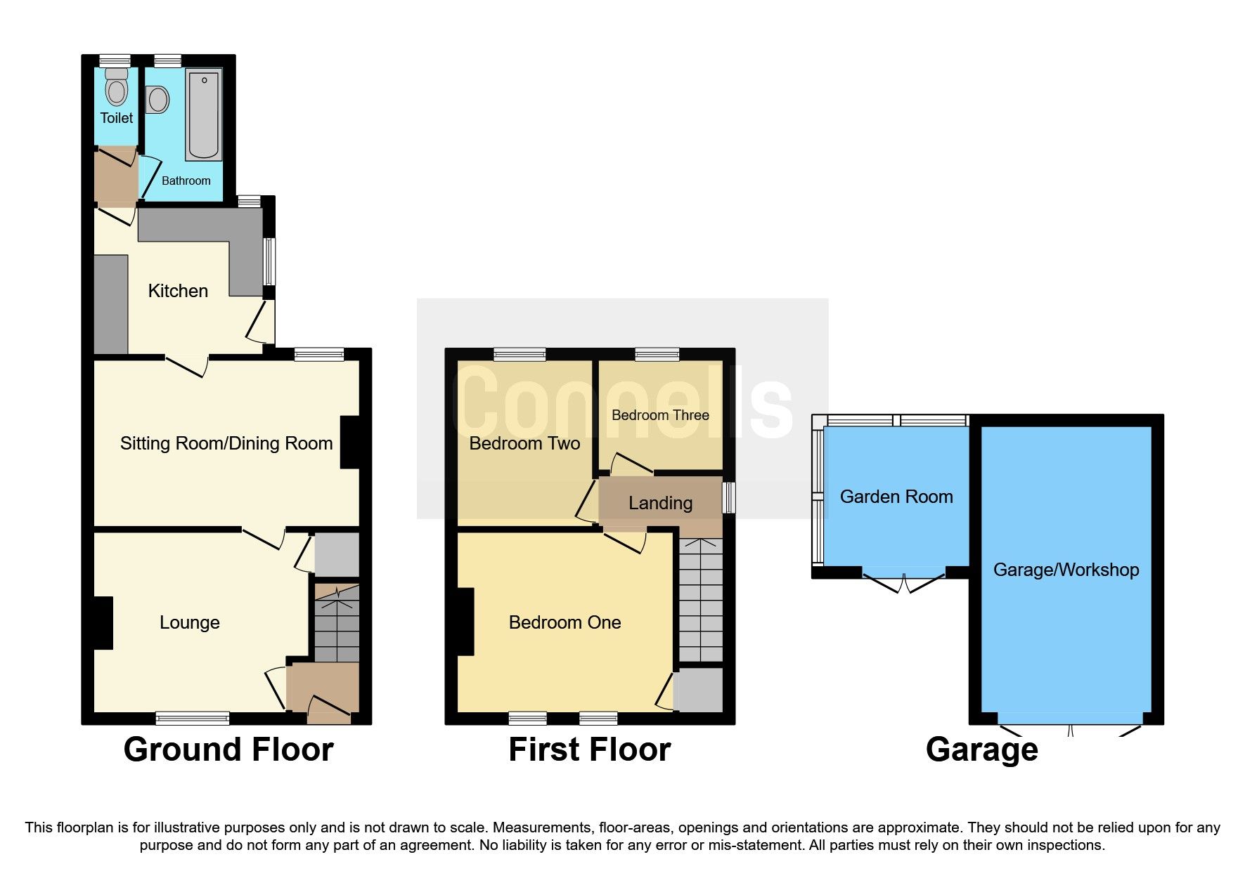 3 bed semidetached house for sale in Round Hill Terrace, Hurst Green