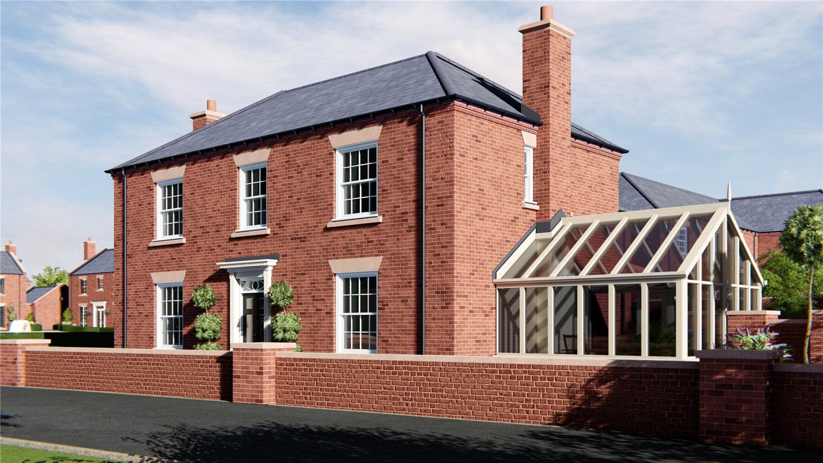 New home, 4 bed detached house for sale in Wynnasty Estate, Ruabon