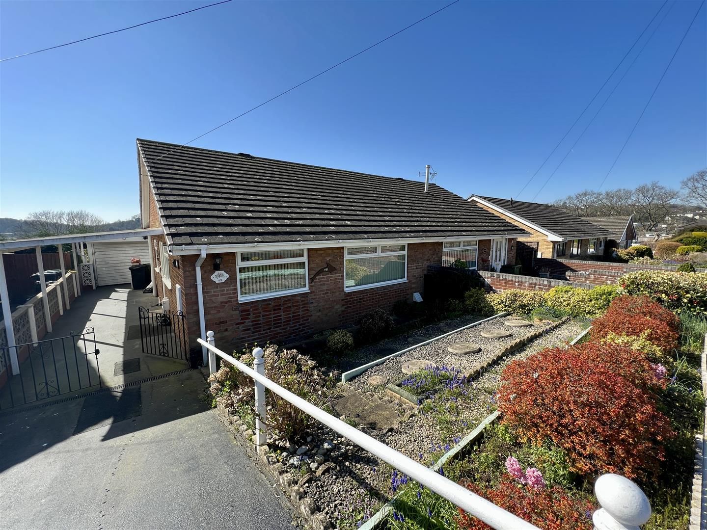 2 bed semidetached bungalow for sale in Wyebank Road, Tutshill