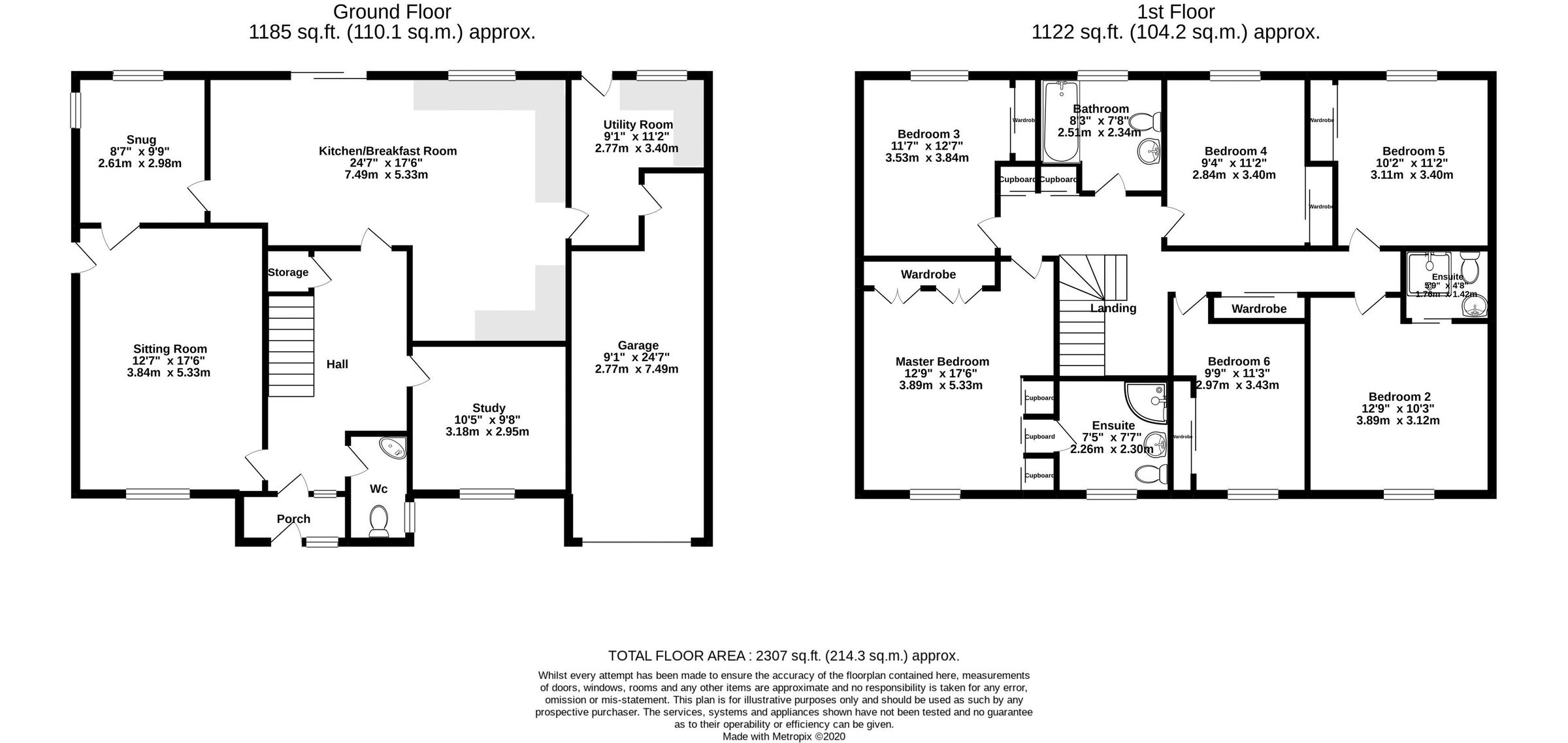 6 bed detached house for sale in 46 Beechwood Grove, Pencoed, Bridgend