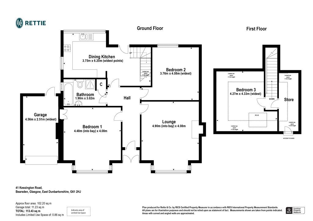 3 bed detached house for sale in Kessington Road, Bearsden, Glasgow G61 Zoopla