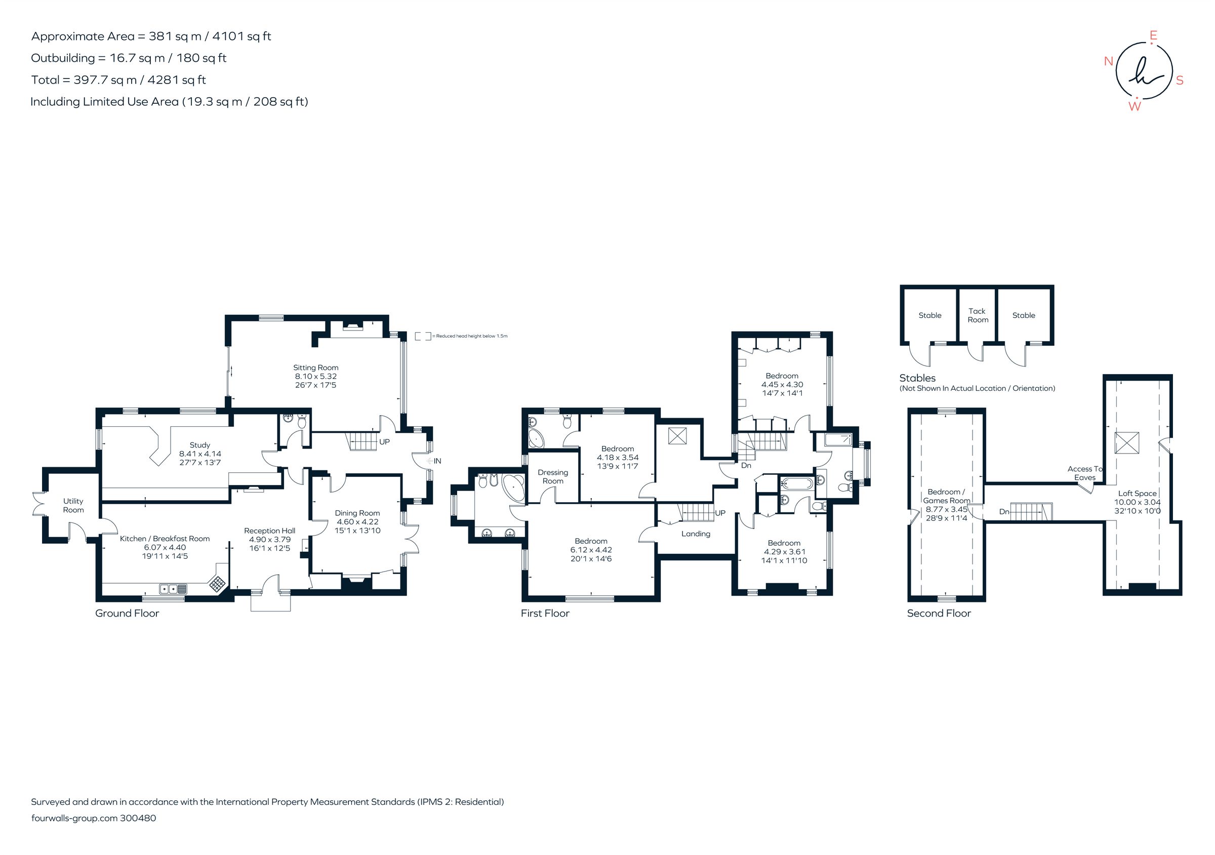 4 bed detached house for sale in Chelwood Gate Road, Nutley, Uckfield