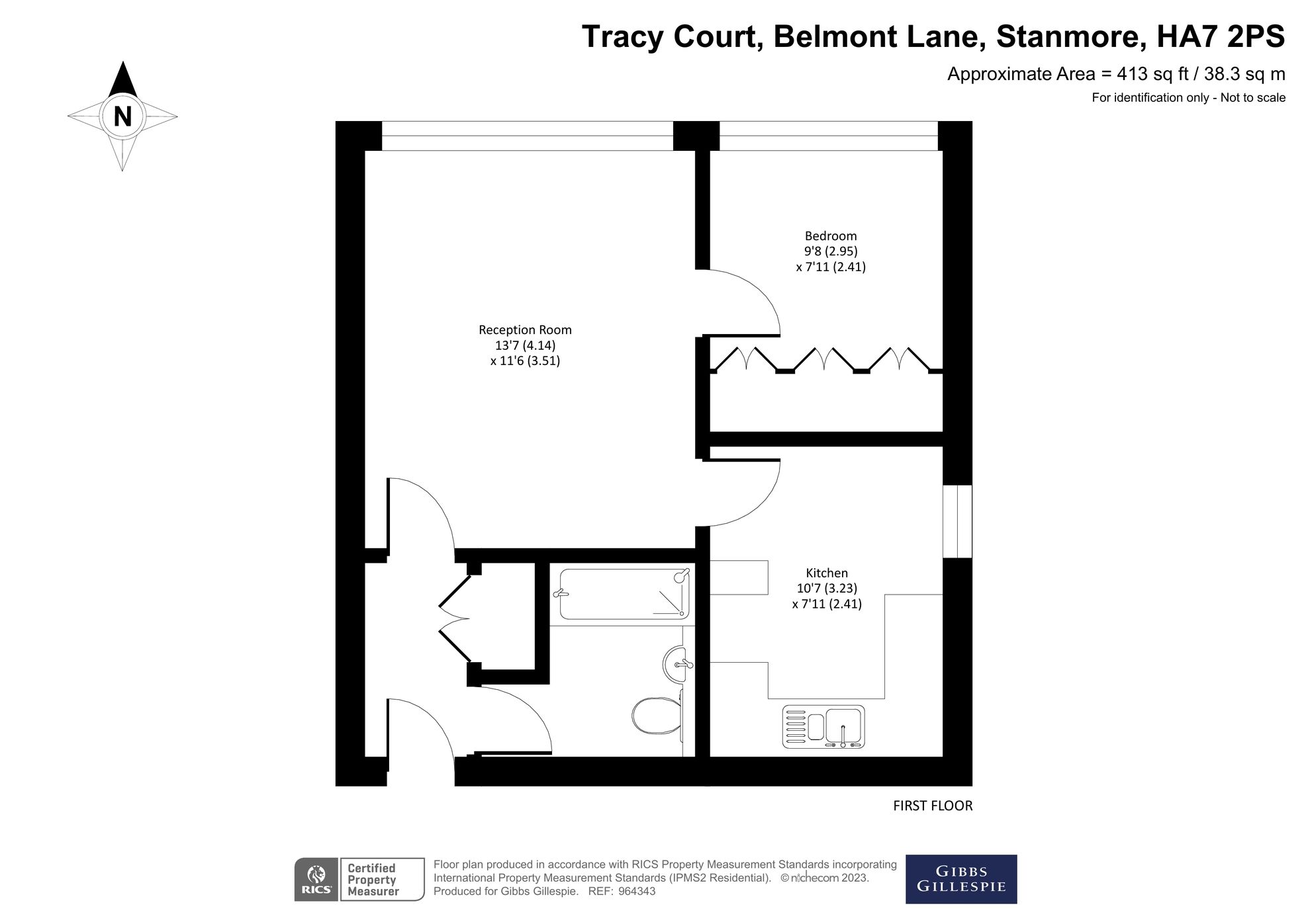 1 bed flat for sale in Tracy Court, Belmont Lane, Stanmore HA7 Zoopla