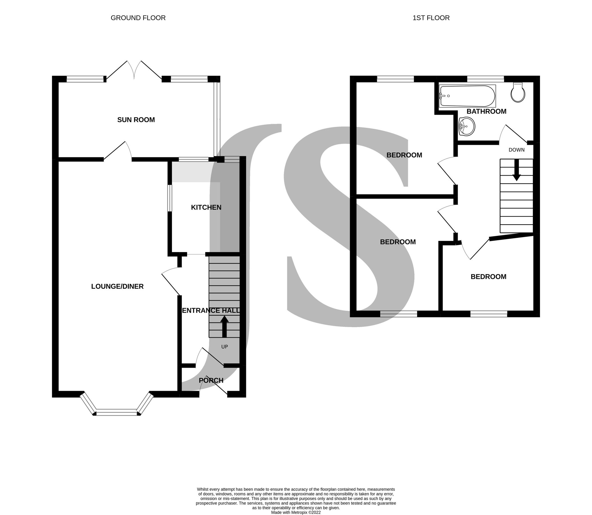 3 bed terraced house for sale in Mile Oak Road, Southwick, Brighton