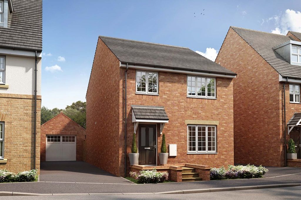 New home, 4 bed detached house for sale in "The Midford Plot 86" at