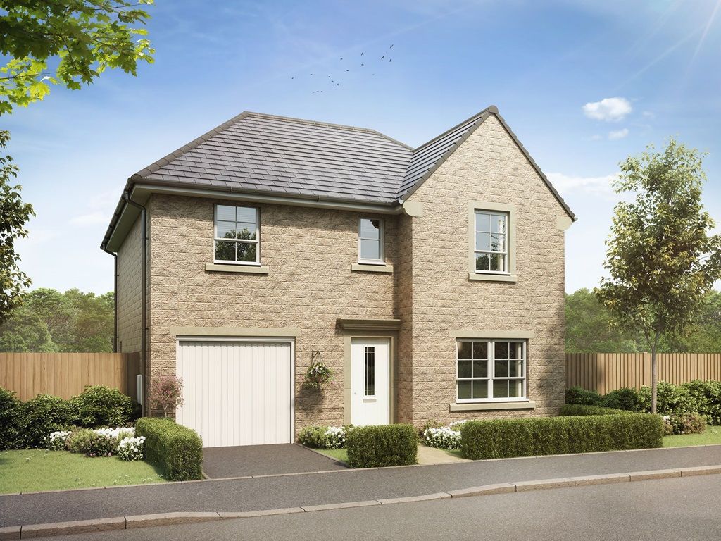 New home, 4 bed detached house for sale in "Ripon" at Fagley Lane