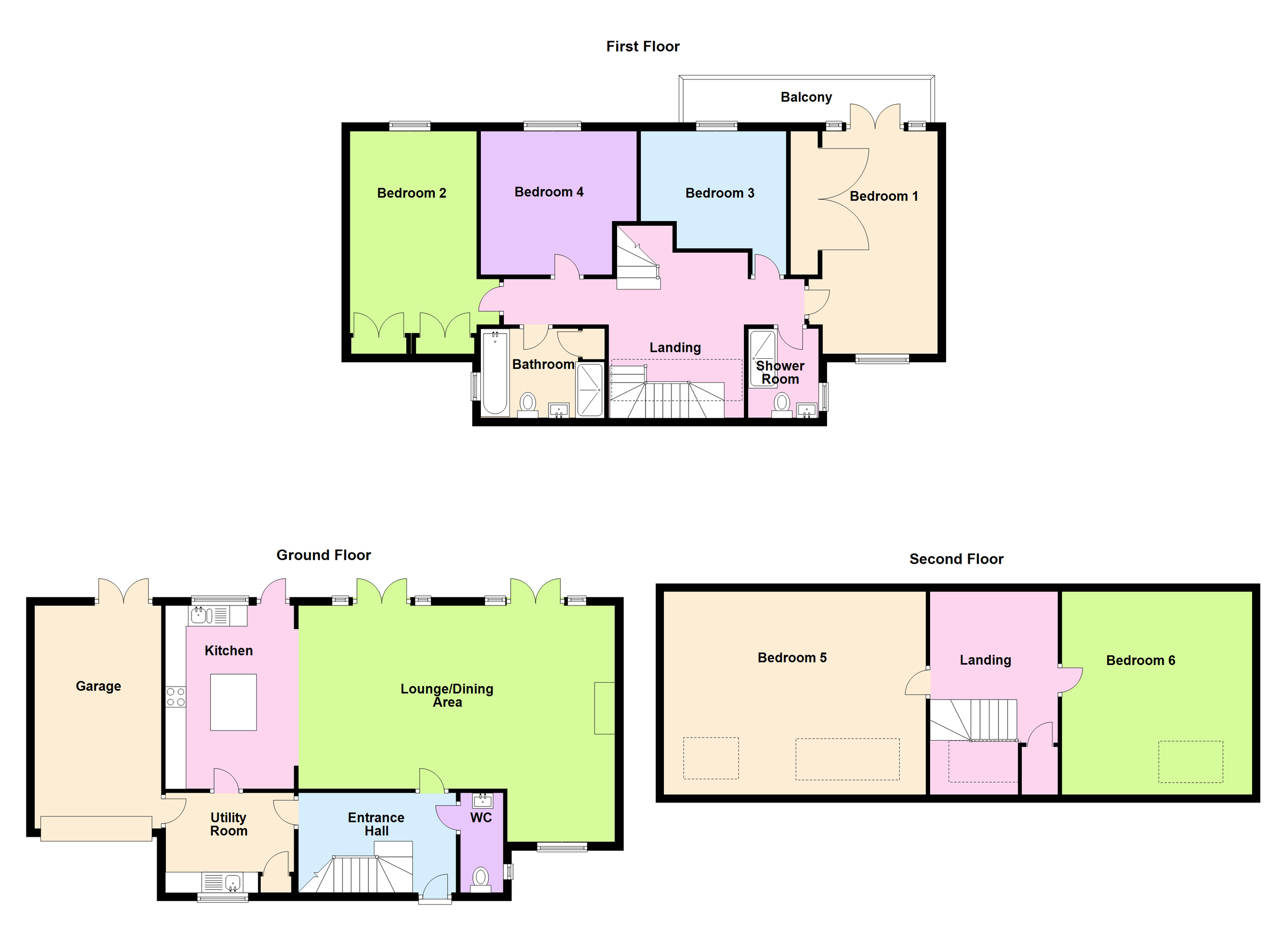 6 bed detached house for sale in Avonwick Green, Avonwick, South Brent
