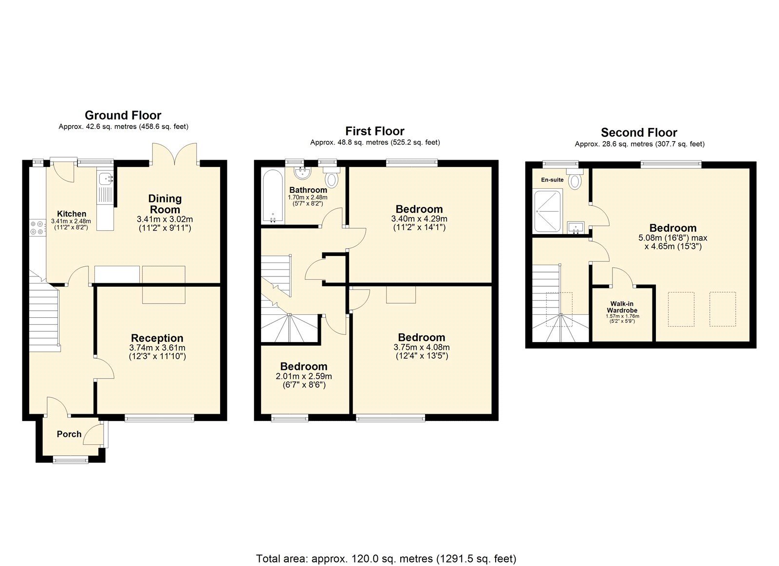 4 bed terraced house for sale in Kirby Road, Dartford, Kent DA2 Zoopla