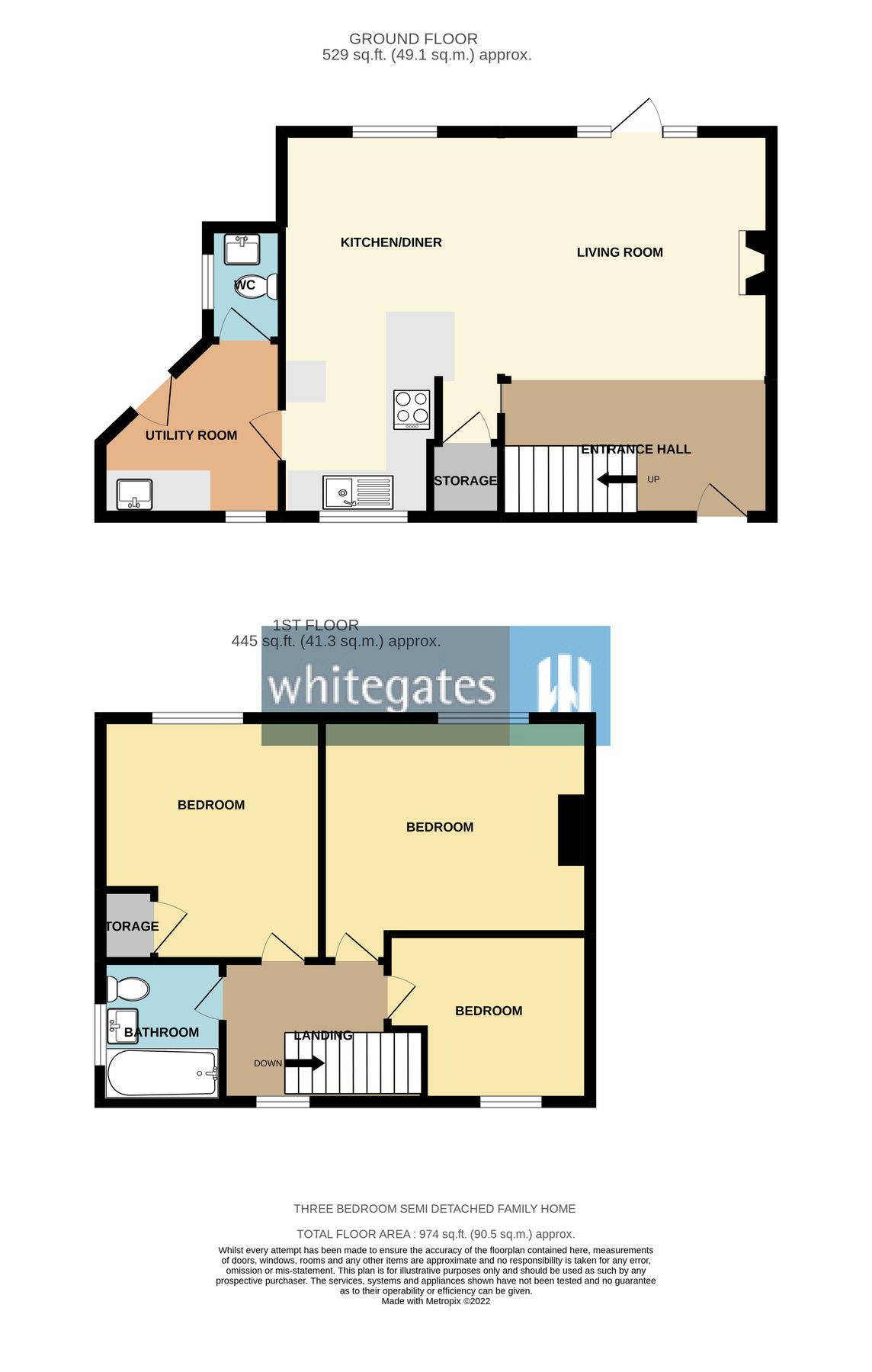 3 bed semidetached house for sale in Rose Avenue, Upton, Pontefract