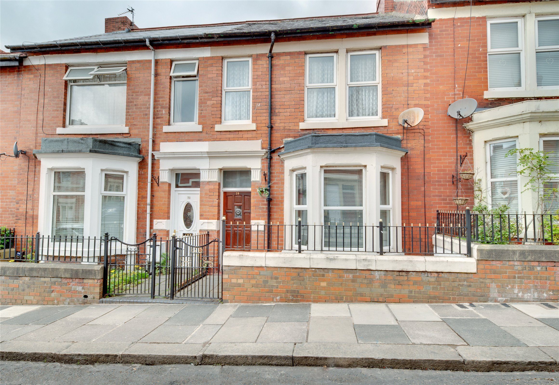 3 bed terraced house for sale in Hampstead Road, Benwell, Newcastle