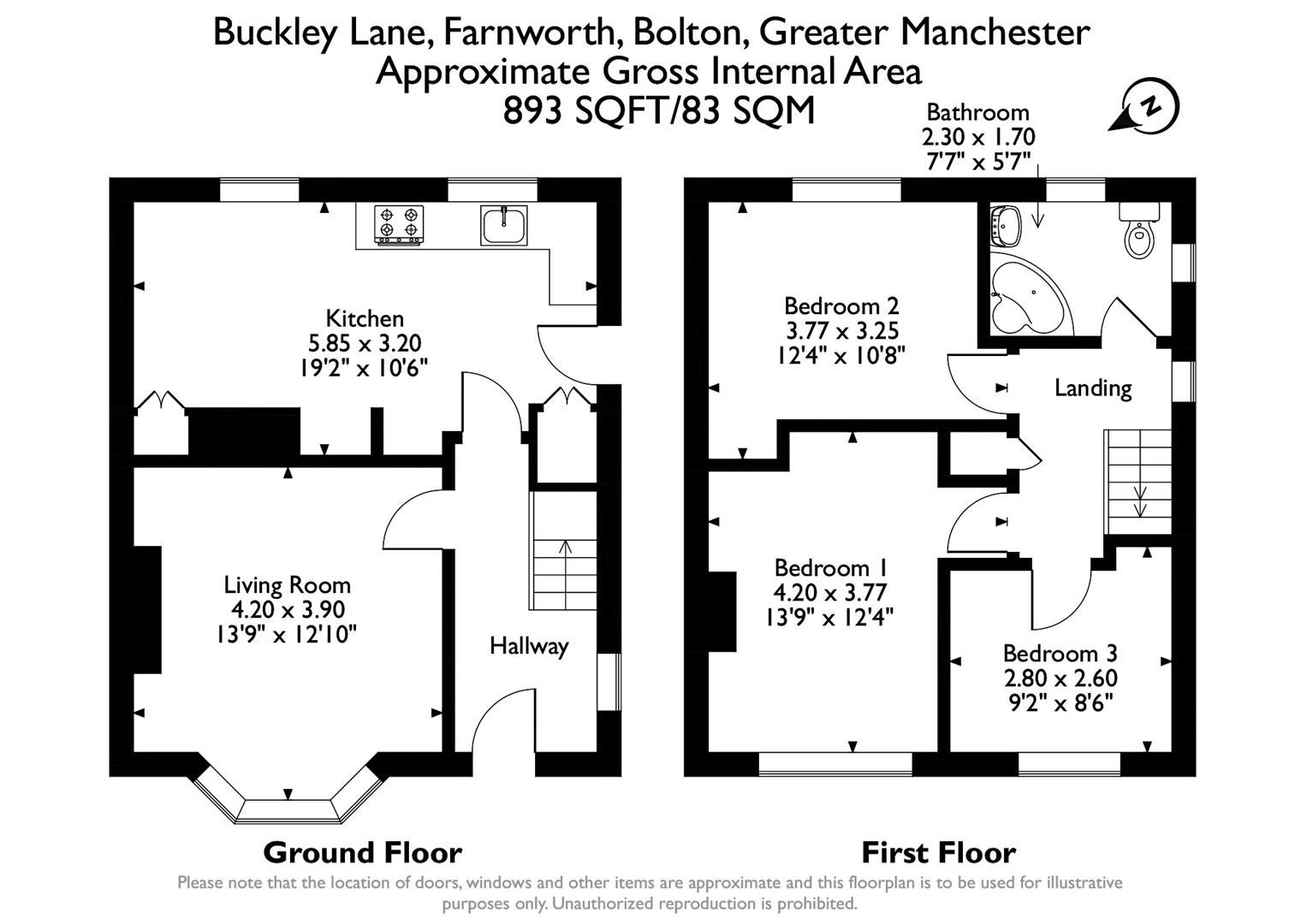 3 bed semidetached house for sale in Buckley Lane, Farnworth, Bolton BL4 Zoopla