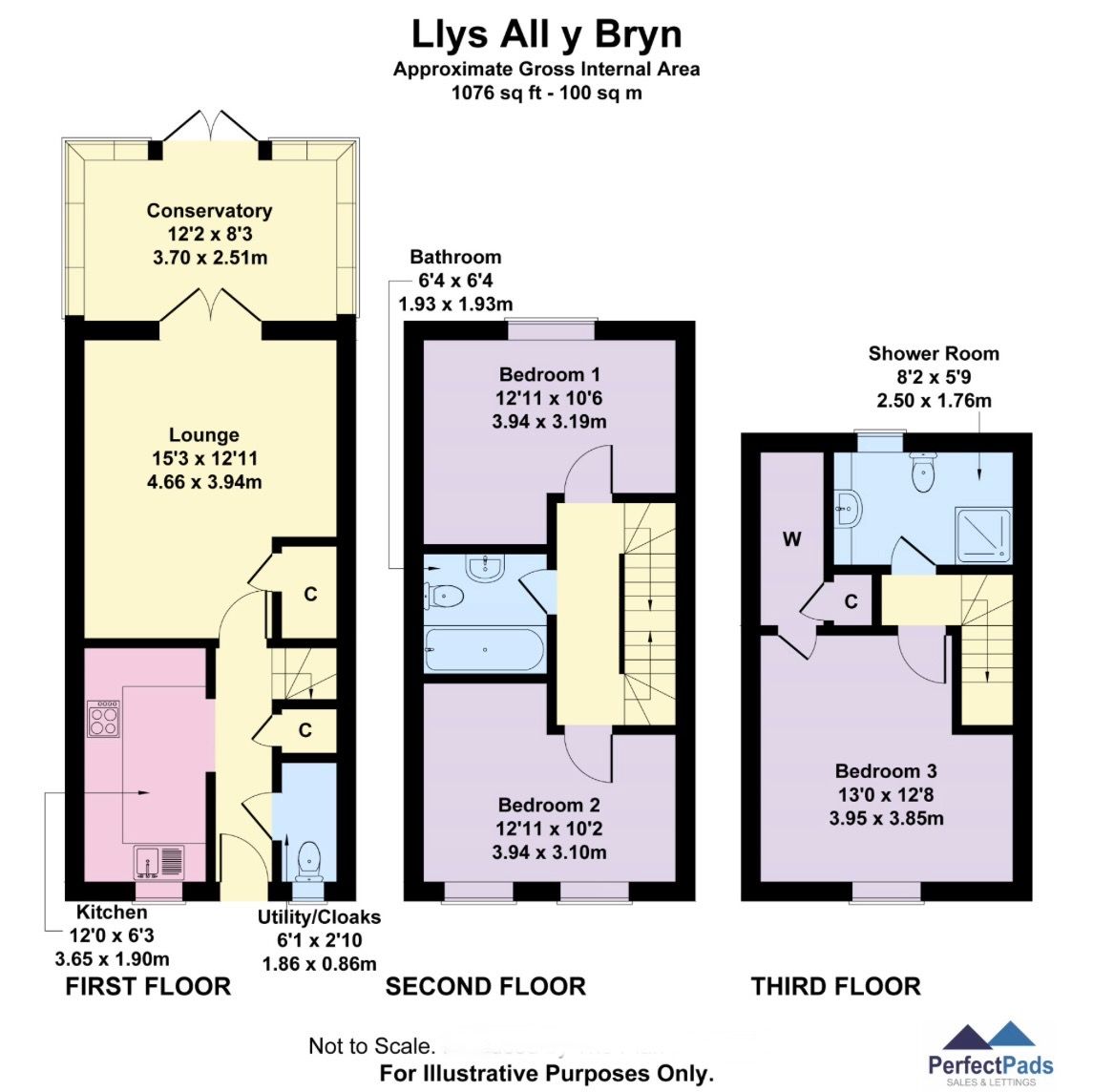 3 bed semidetached house for sale in Llys Ael Y Bryn, Parc Brynheulog