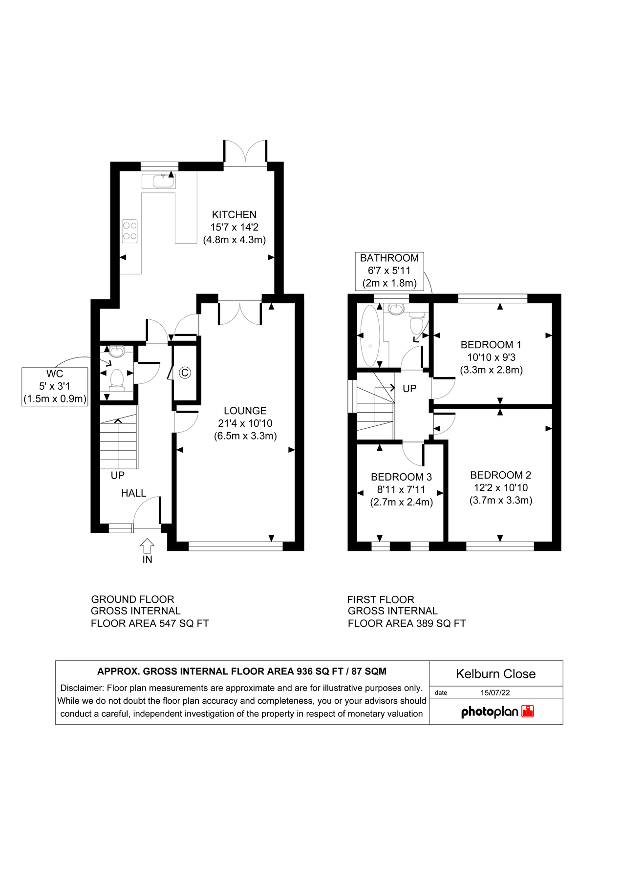3 bed semidetached house for sale in Kelburn Close, Chandler's Ford