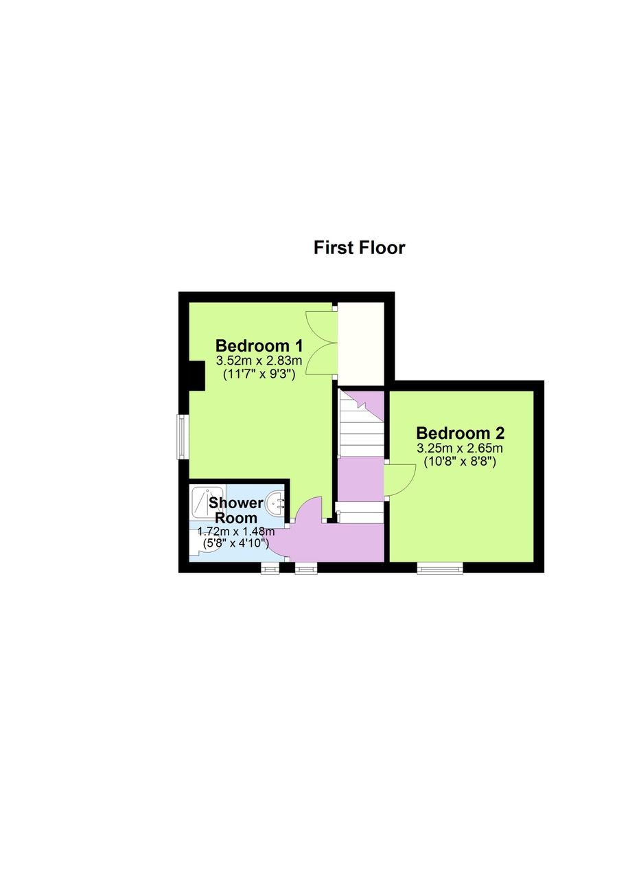 2 bed terraced house for sale in Acton Vale, Acton, Langton Matravers