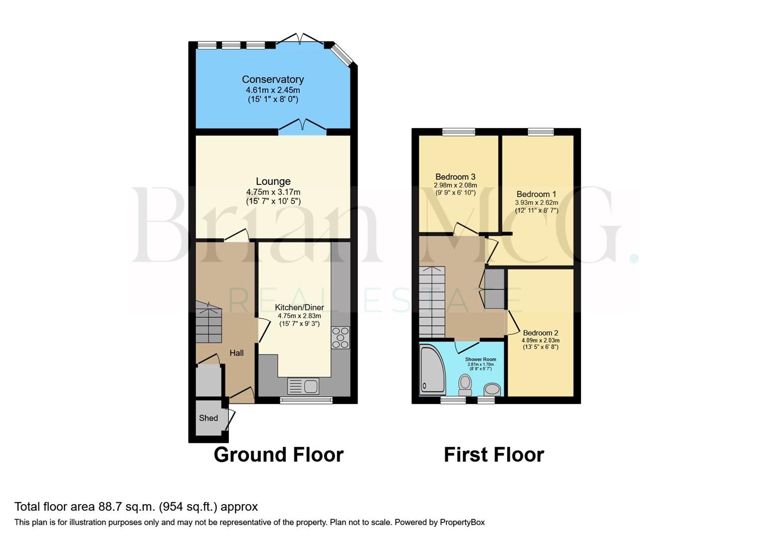 3 bed terraced house for sale in Selside, Brownsover, Rugby CV21 Zoopla