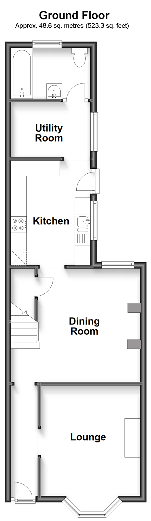3 bed end terrace house for sale in Cuxton Road, Strood, Rochester