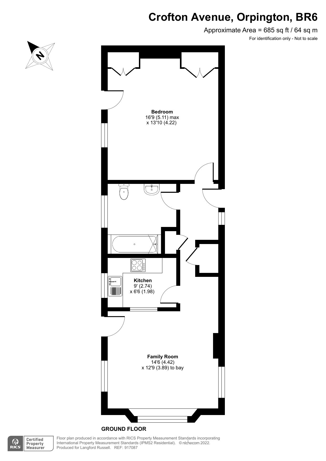 1 bed flat to rent in Crofton Avenue, Orpington BR6 Zoopla
