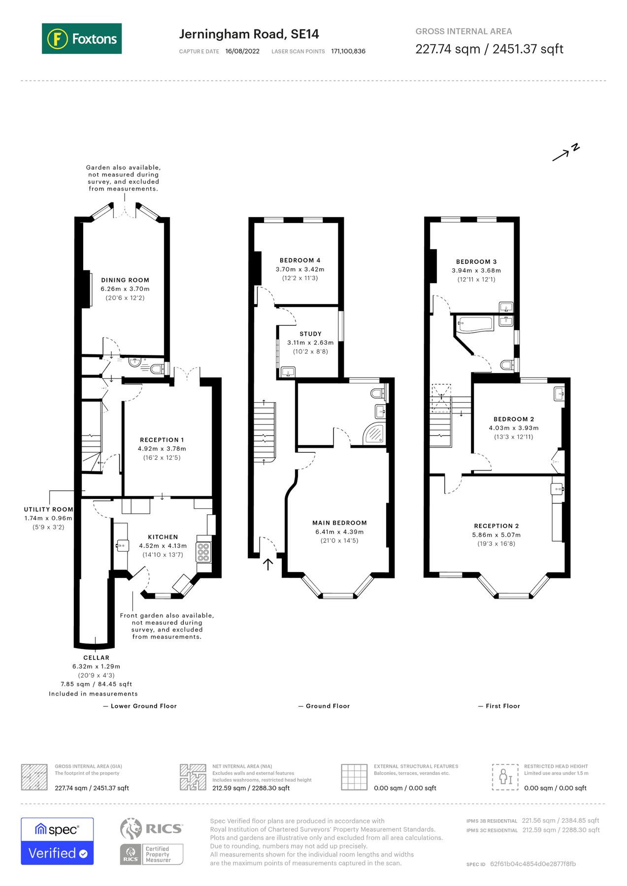 4 bed semidetached house for sale in Jerningham Road, Telegraph Hill