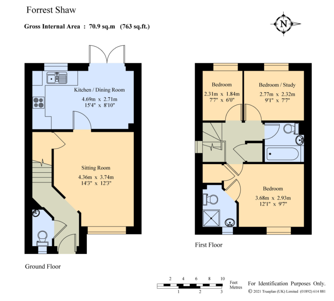 3 bed semidetached house to rent in Forrest Shaw, Castle Hill, Ebbsfleet Valley,