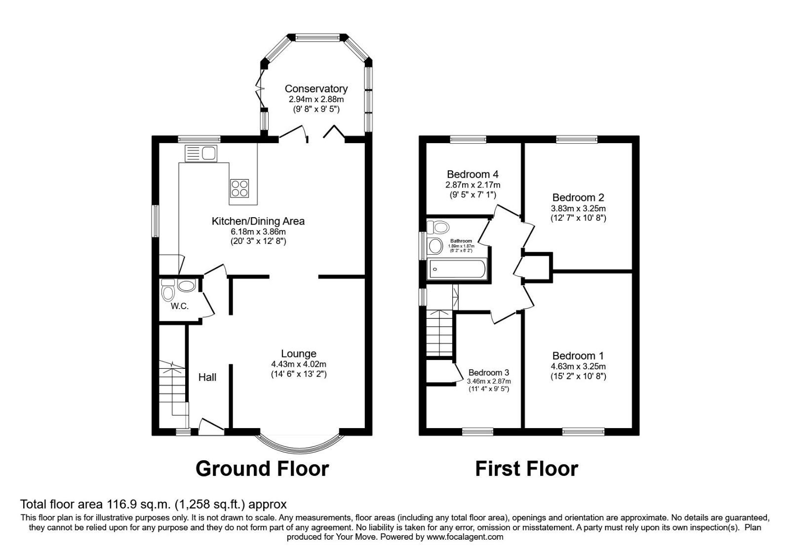4 bed detached house for sale in Claremont Road, Hextable, Swanley BR8
