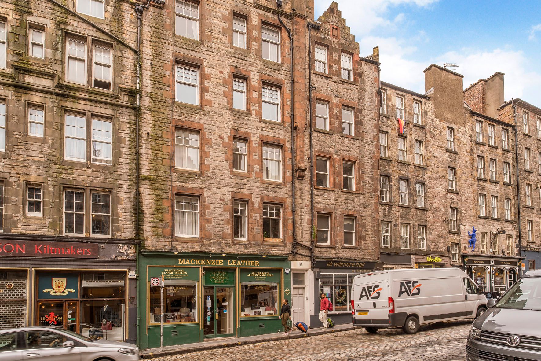 1 bed flat for sale in 15 (3F2) St. Marys Street, Old Town, Edinburgh