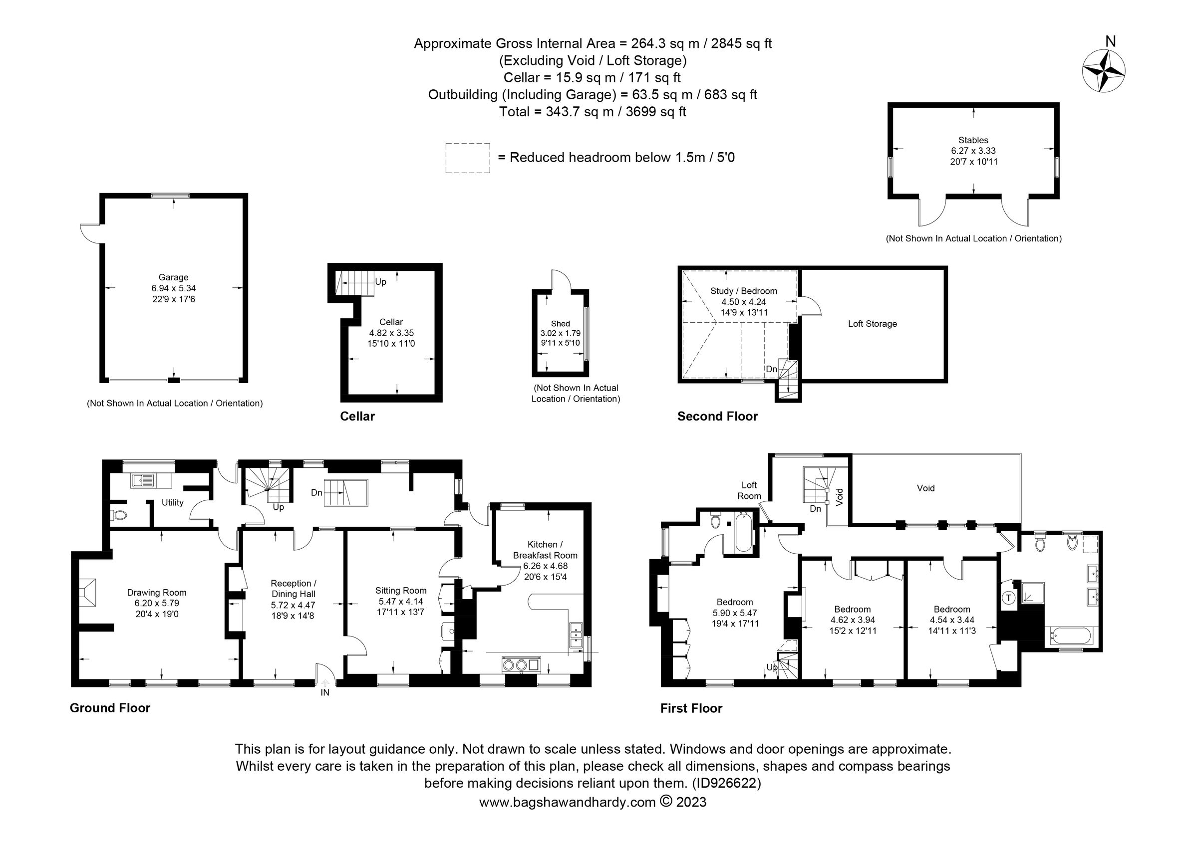 4 bed detached house for sale in Ridlands Lane, Limpsfield Chart, Oxted