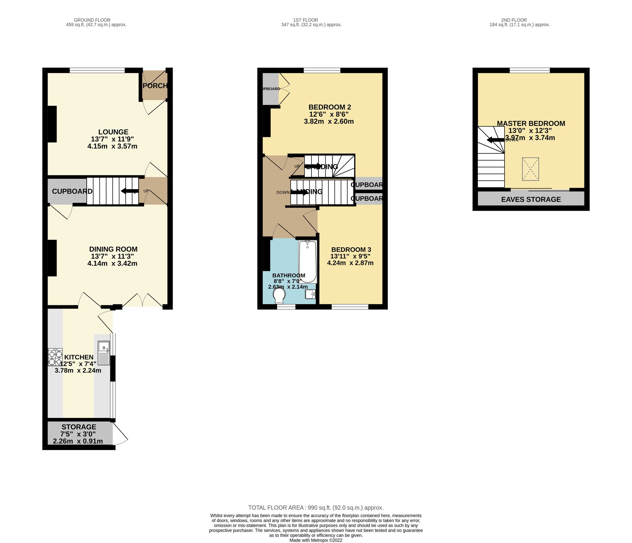 3 bed terraced house for sale in Brunswick Road, Altrincham WA14 Zoopla