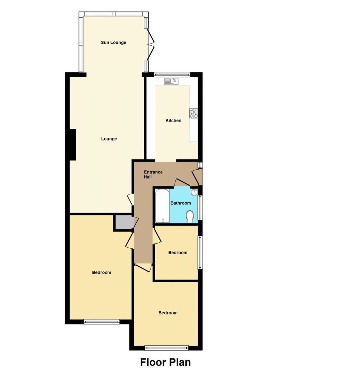 3 bed semidetached bungalow for sale in Highgate Road, Whitstable CT5