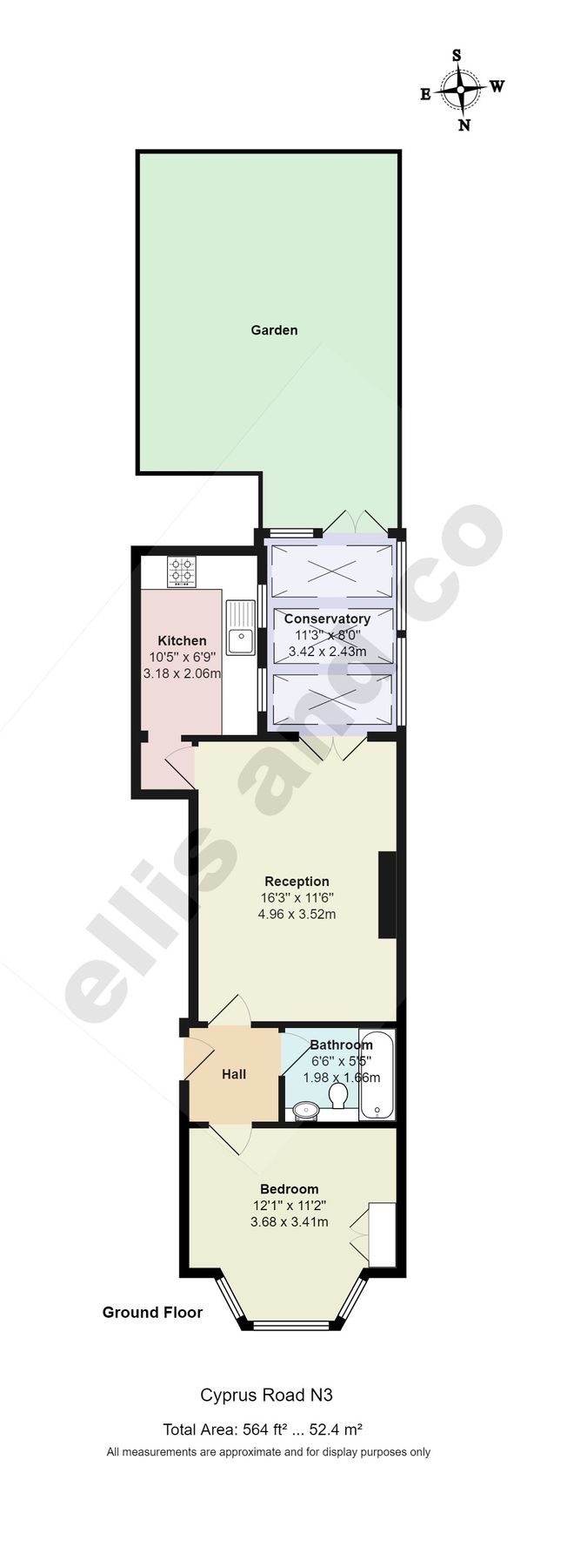 1 bed flat for sale in Cyprus Road, Finchley N3 Zoopla
