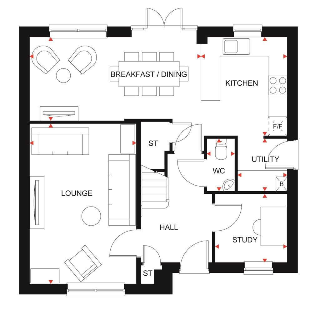 New home, 4 bed detached house for sale in "Radleigh" at Herne Bay Road, Sturry, Canterbury CT2
