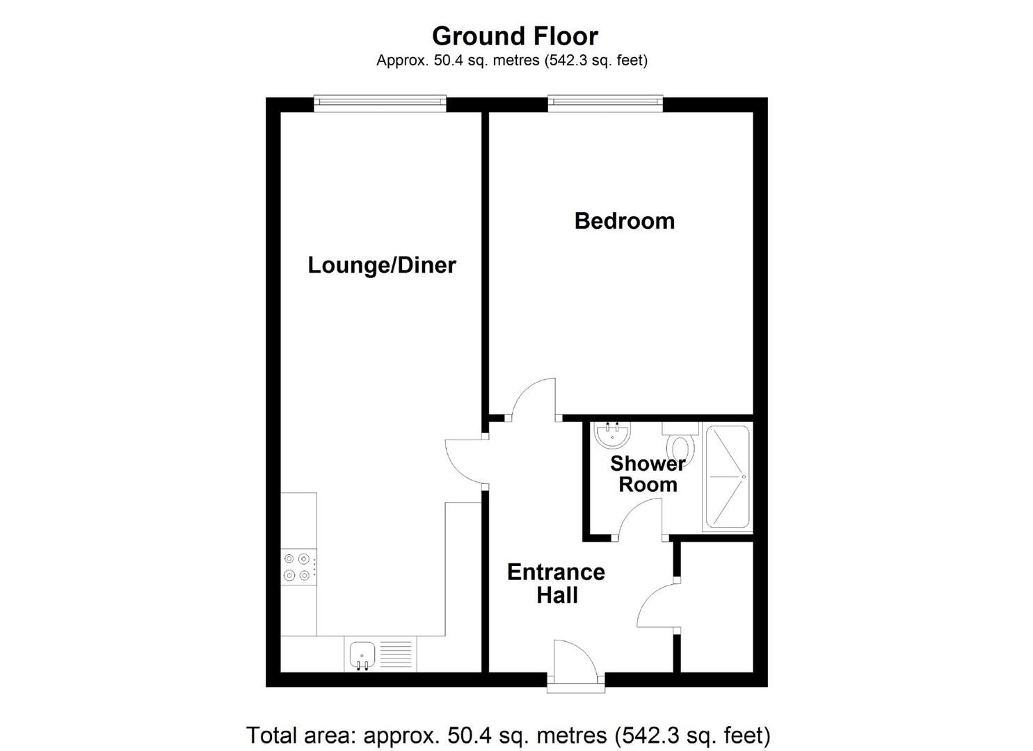 1 bed flat to rent in Hamilton House, Wolverton Park Road Wolverton