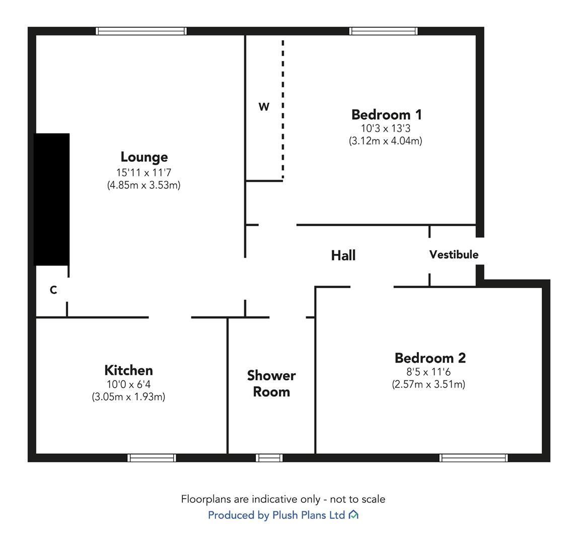 2 bed flat for sale in Reservoir Road, Gourock PA19 Zoopla