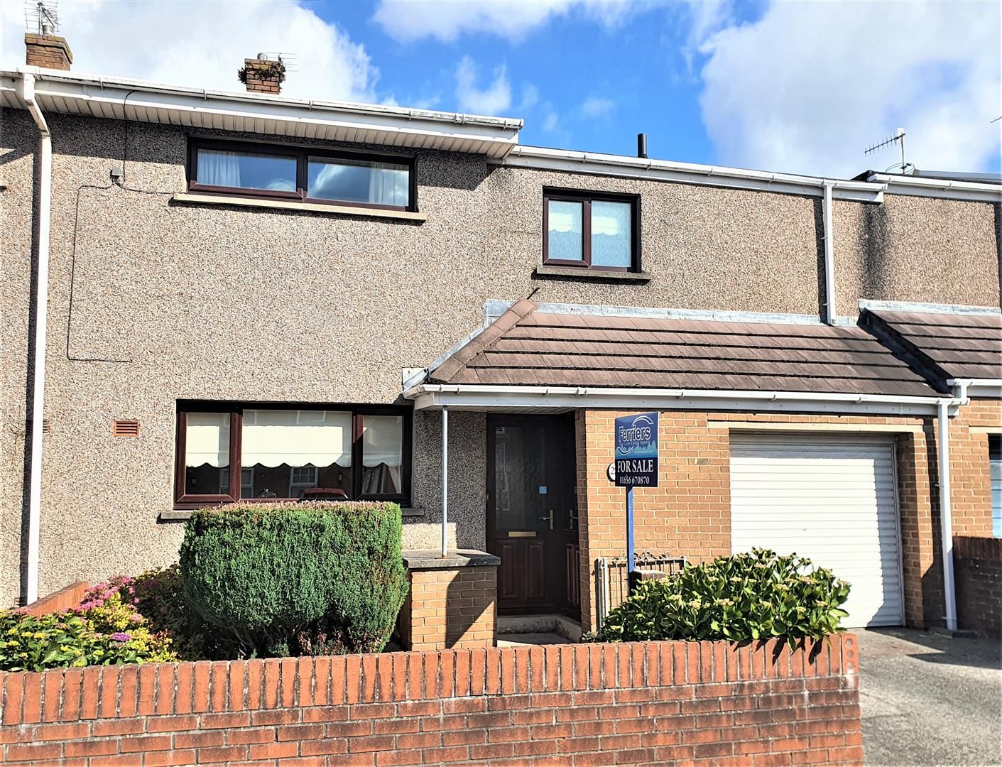 3 bed terraced house for sale in Gibbons Way, North Cornelly, Bridgend