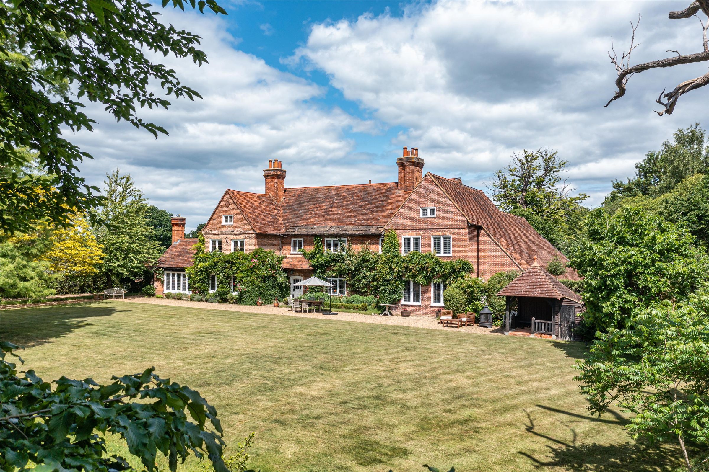 7 bed detached house for sale in The Manor House, Pirbright, Surrey