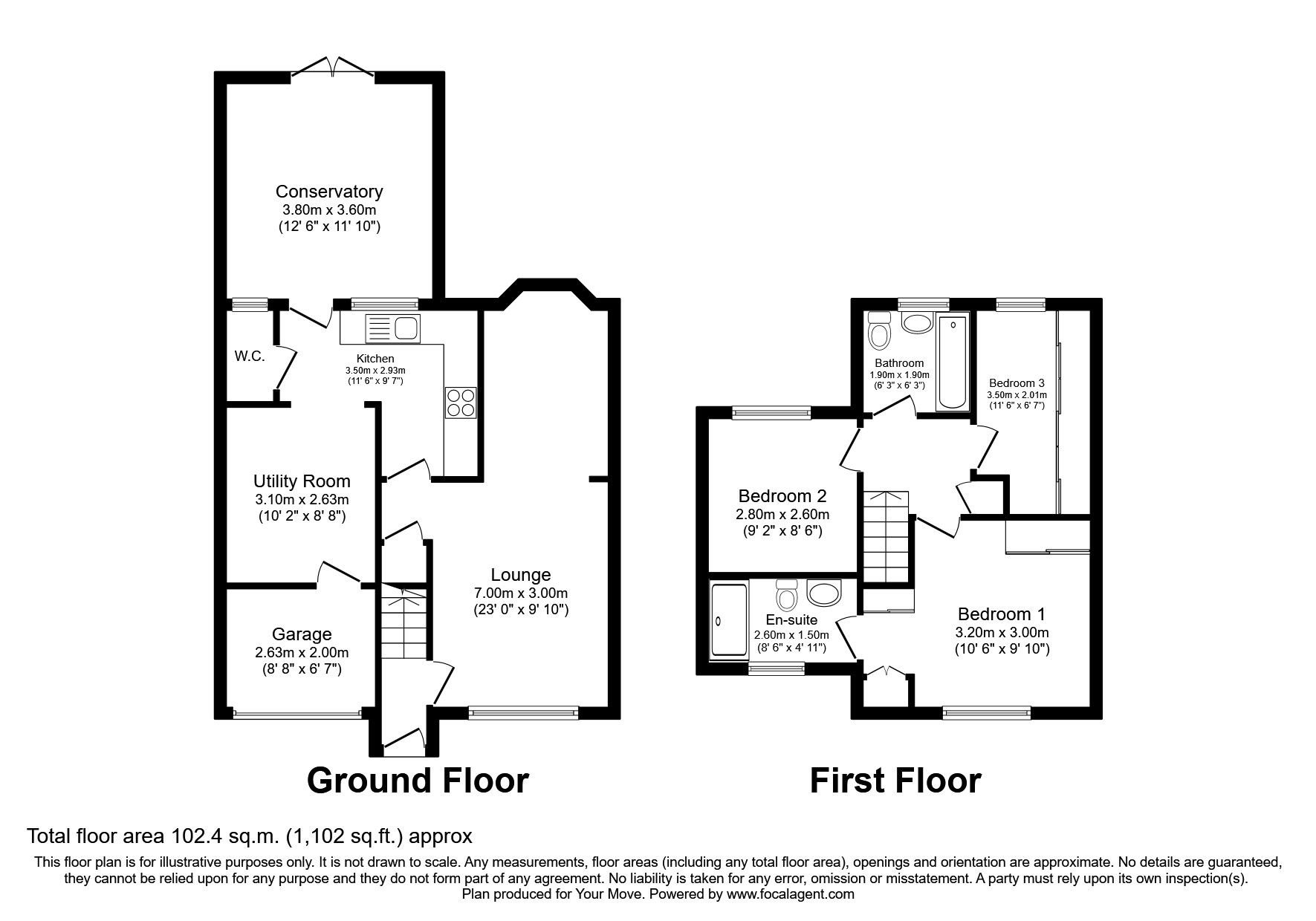 3 bed terraced house to rent in Calver Crescent, Wednesfield