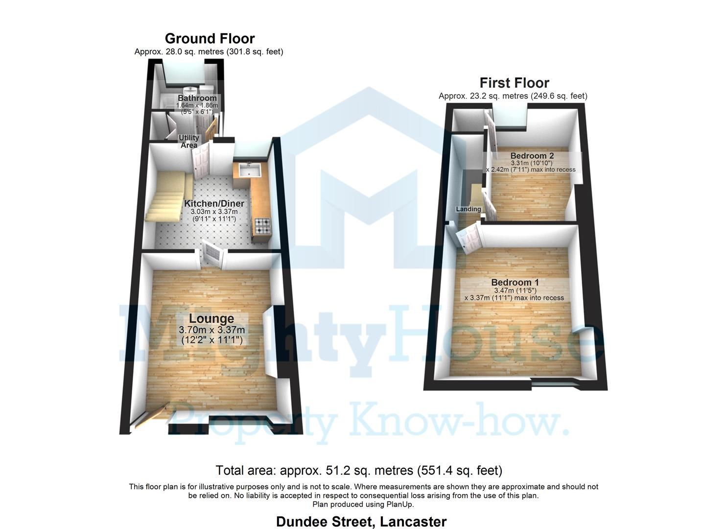 2 bed terraced house for sale in Dundee Street, Lancaster LA1 Zoopla