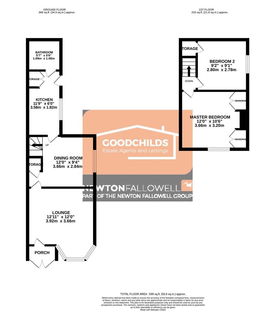 2 bed cottage for sale in Dimsdale Parade East, Wolstanton, Newcastle