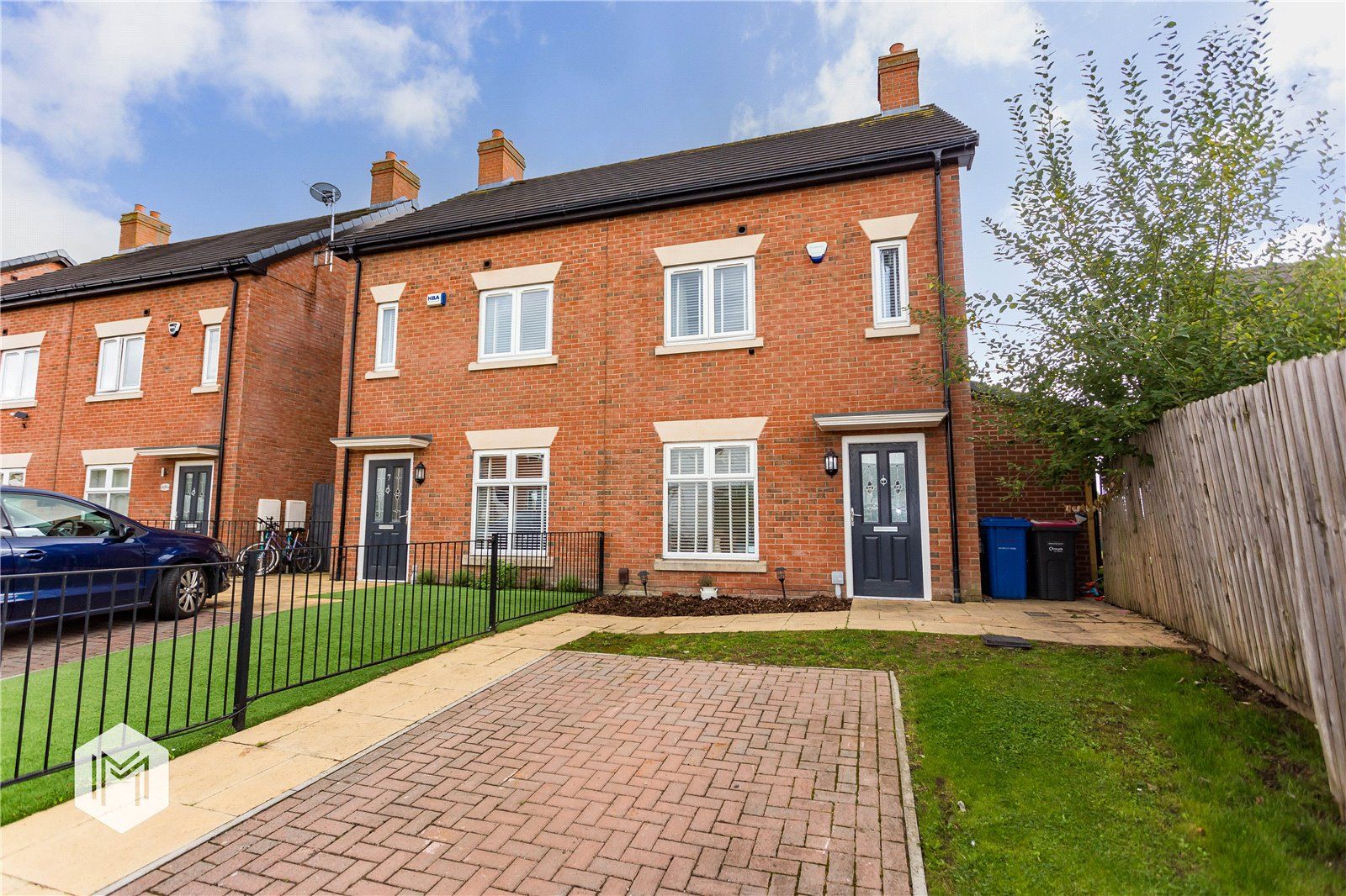 3 bed semidetached house for sale in Vicars Hall Lane, Worsley