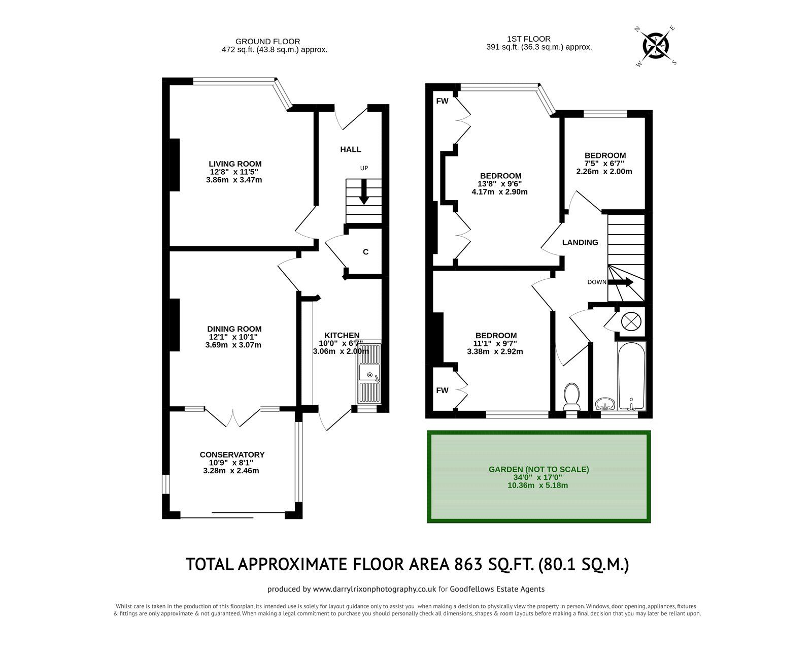 3 bed terraced house for sale in Riverside Drive, Mitcham CR4 Zoopla